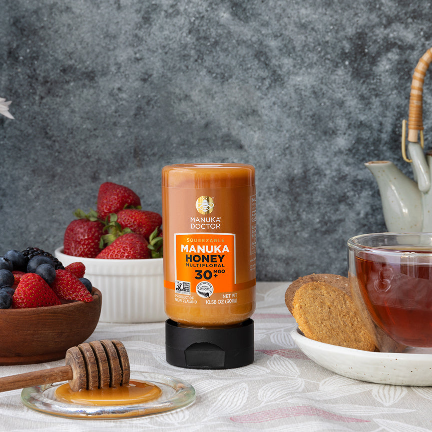MGO 30 Manuka Honey Squeezy (10.58oz) - Manuka Doctor US