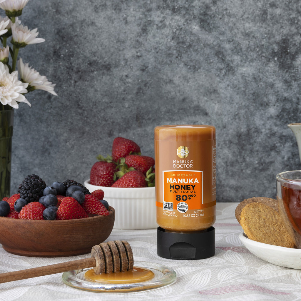 MGO 80 Manuka Honey Squeezy (10.58oz) - Manuka Doctor US