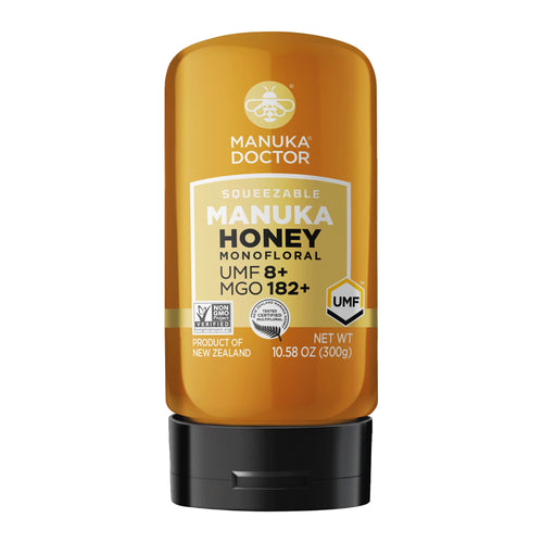 182 MGO/ UMF 8+ Squeezable Manuka Honey 10.58 oz