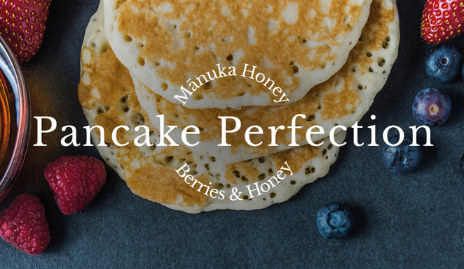 Pancake Perfection: Manuka Honey & Berries