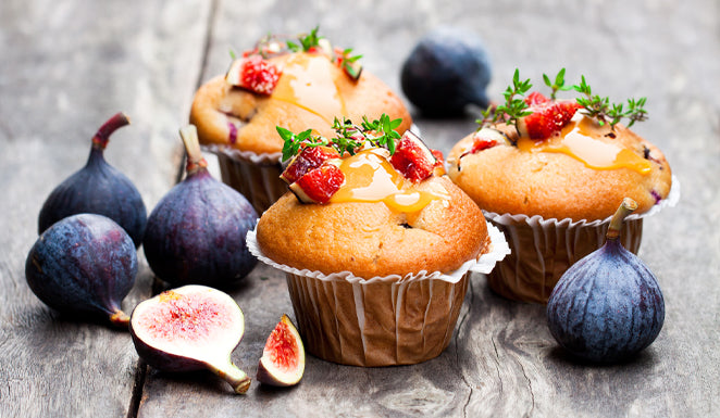 Manuka Honey and Fig Cakes