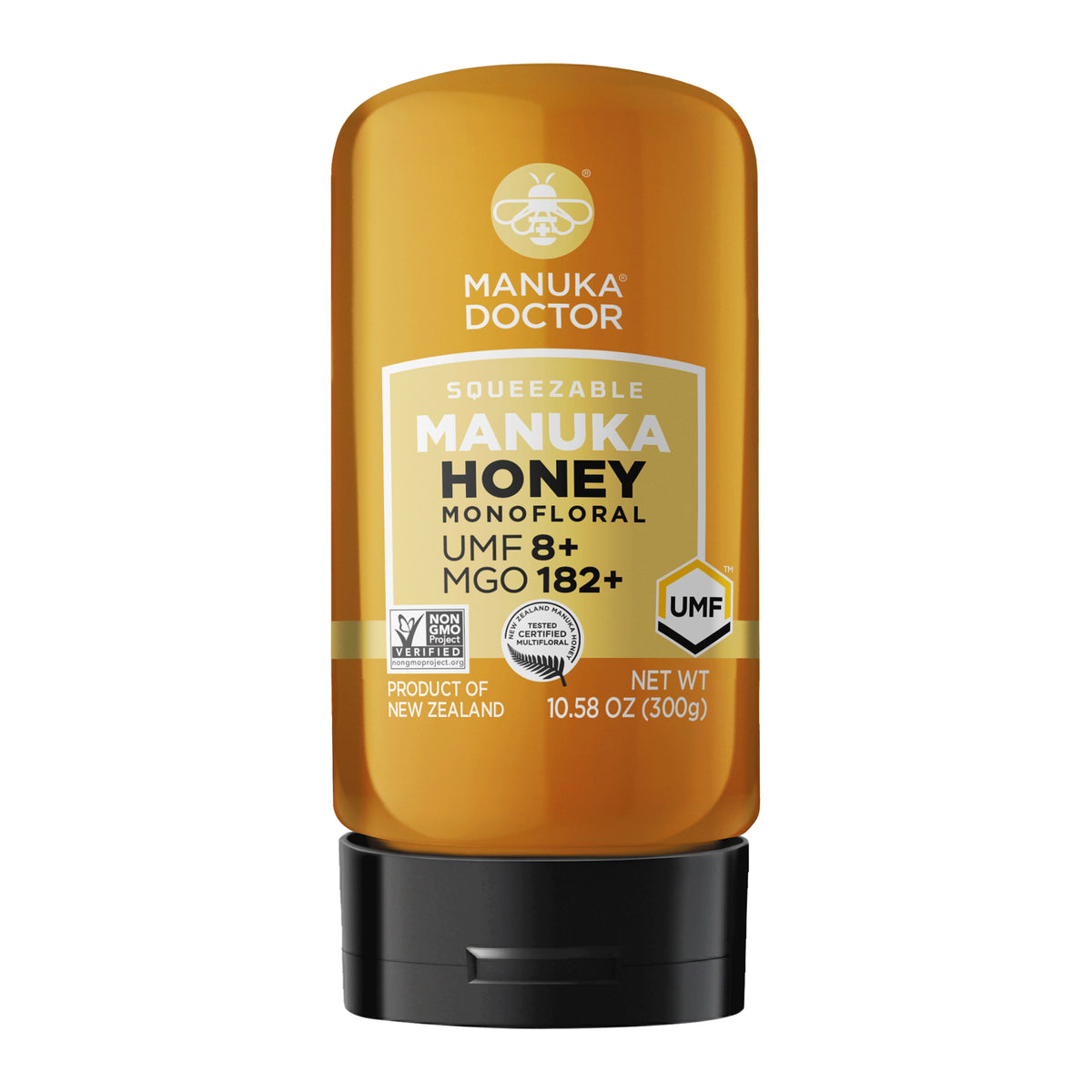 182 MGO UMF 8+ Squeezable Honey