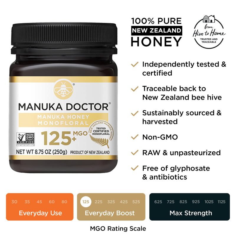 Pure Gold Manuka Honey 100MGO 250g